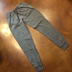 Longjohn & Sons Gray 100% Cotton Jogger Sweatpants Sz MT